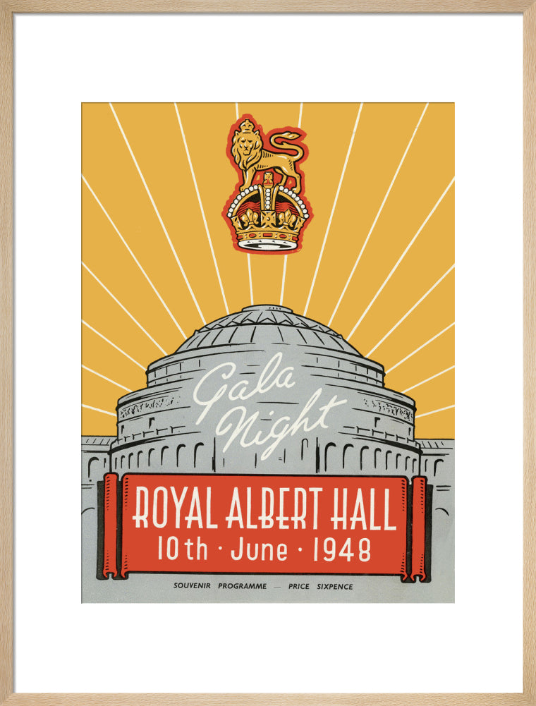 War Office Staff Gala Night Art Print