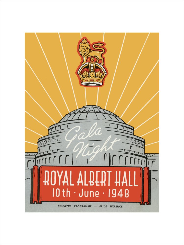 War Office Staff Gala Night Art Print