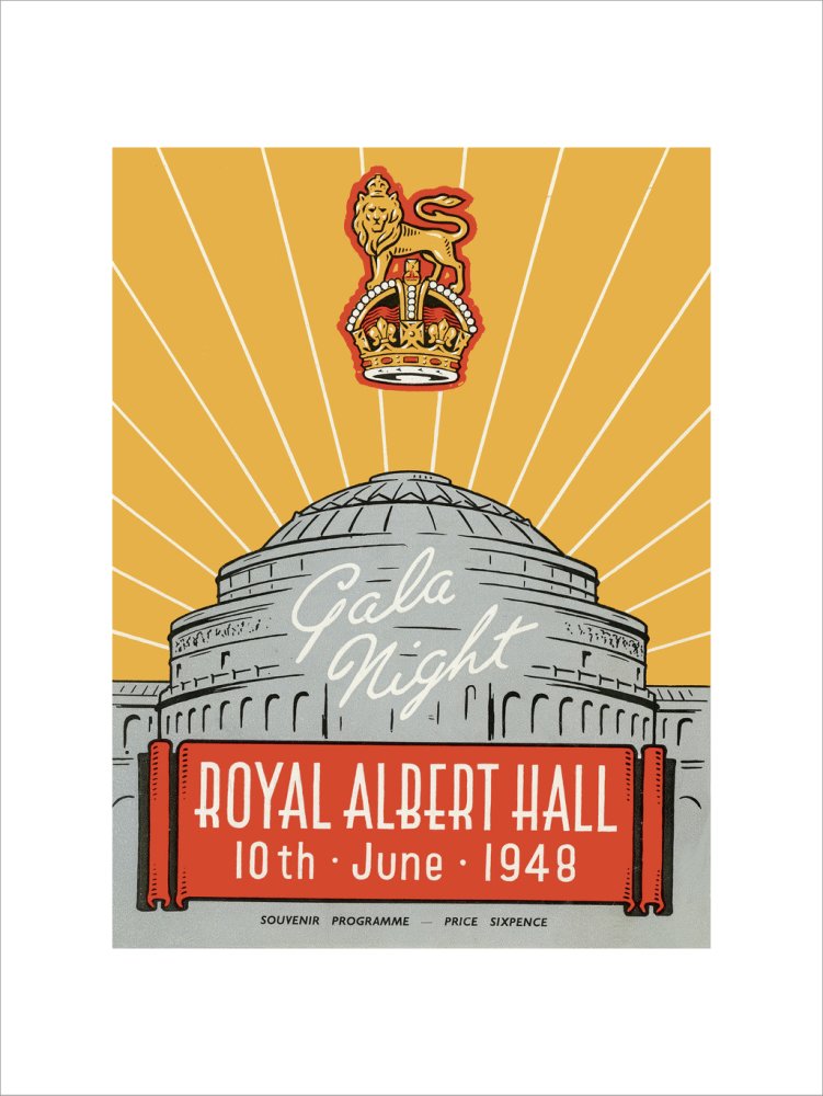 War Office Staff Gala Night Art Print