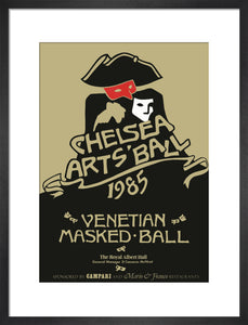 The Chelsea Arts Club Ball 'Venetian Masked Ball' Art Print