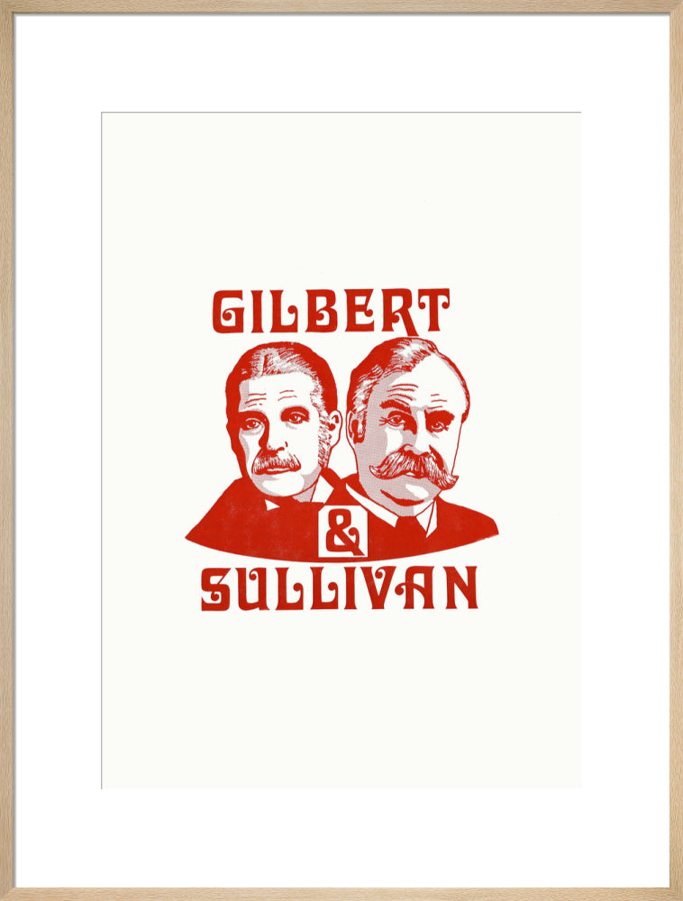 Gilbert & Sullivan Concert 1979 Art Print