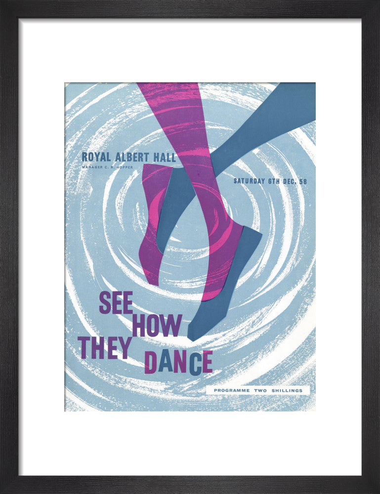 See How They Dance, Annual Festival of The Society for International Folk Dancing Art Print