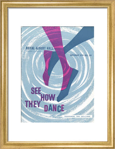 See How They Dance, Annual Festival of The Society for International Folk Dancing Art Print