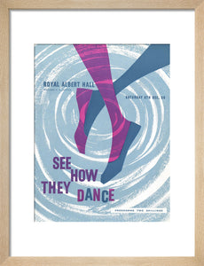 See How They Dance, Annual Festival of The Society for International Folk Dancing Art Print