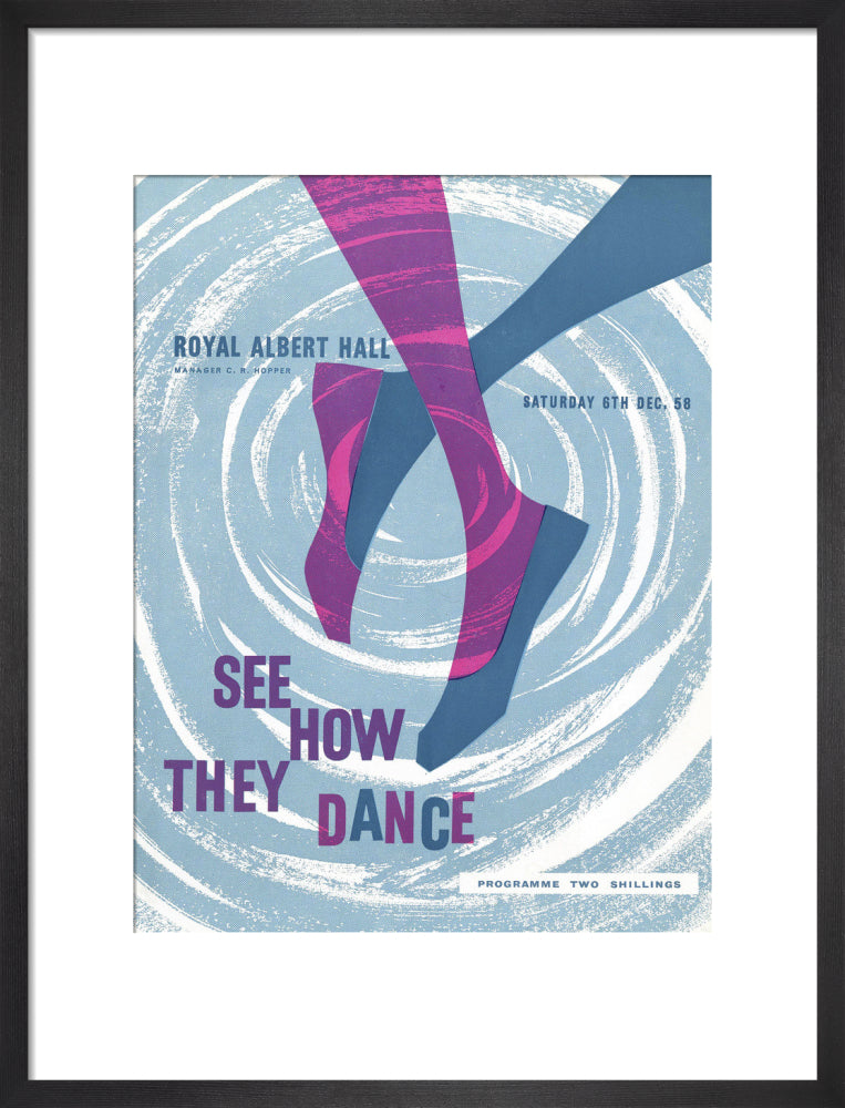 See How They Dance, Annual Festival of The Society for International Folk Dancing Art Print