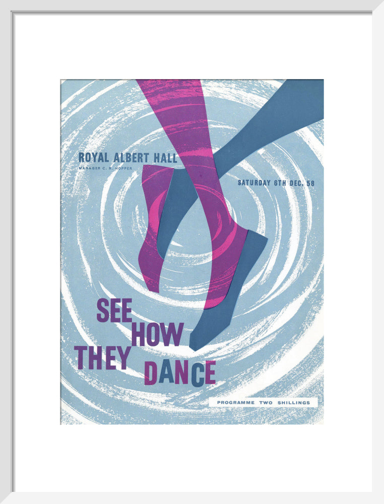 See How They Dance, Annual Festival of The Society for International Folk Dancing Art Print