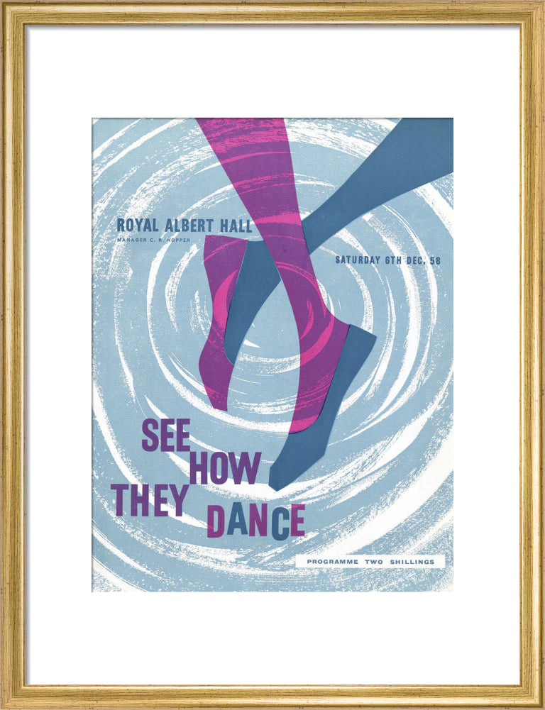 See How They Dance, Annual Festival of The Society for International Folk Dancing Art Print