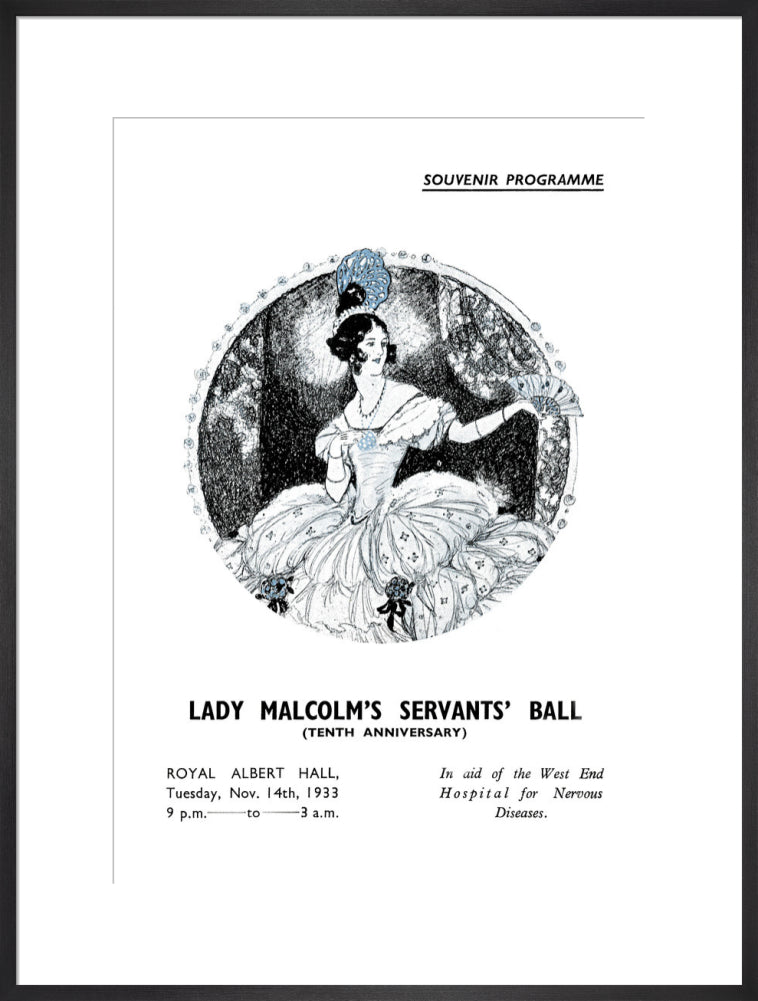 Lady Malcolm's Servants' Ball (Tenth Anniversary) Art Print