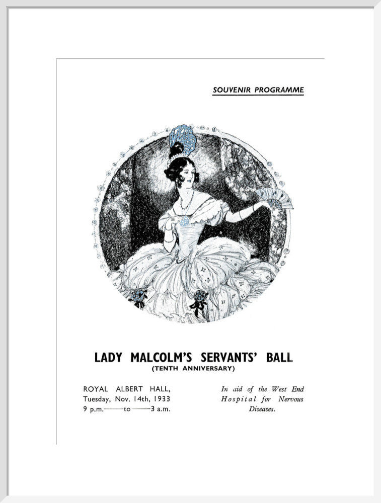 Lady Malcolm's Servants' Ball (Tenth Anniversary) Art Print