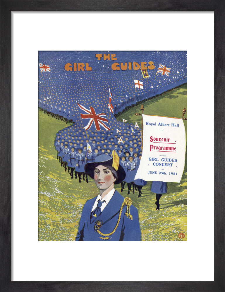 Grand Choral Concert by the Girl Guides Art Print