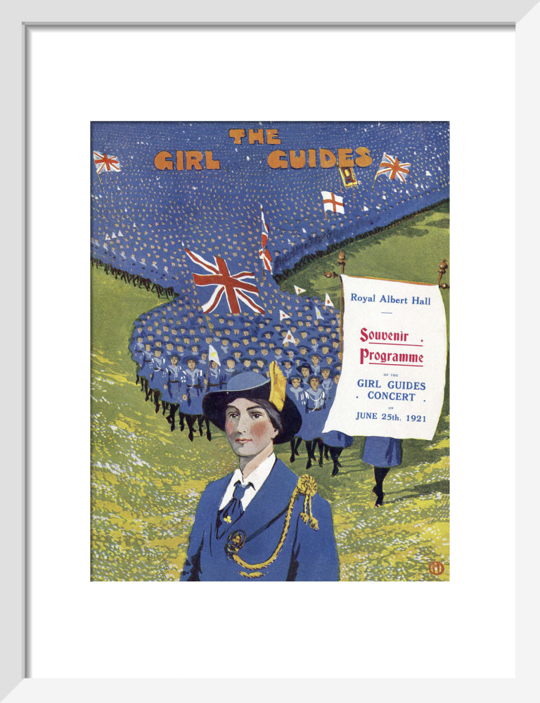 Grand Choral Concert by the Girl Guides Art Print
