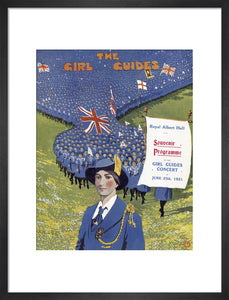 Grand Choral Concert by the Girl Guides Art Print