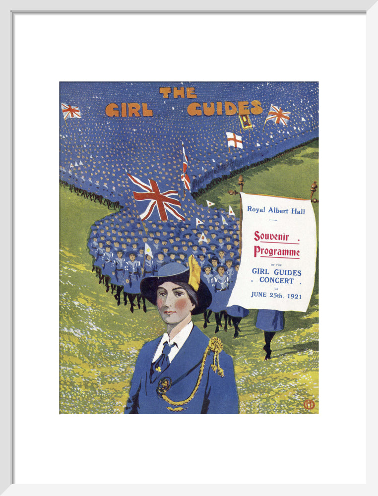Grand Choral Concert by the Girl Guides Art Print