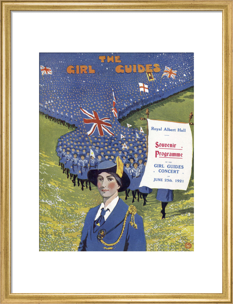 Grand Choral Concert by the Girl Guides Art Print