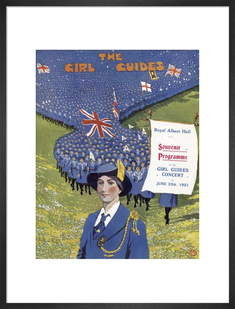 Grand Choral Concert by the Girl Guides Art Print