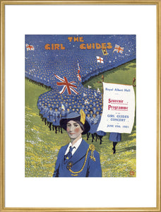 Grand Choral Concert by the Girl Guides Art Print