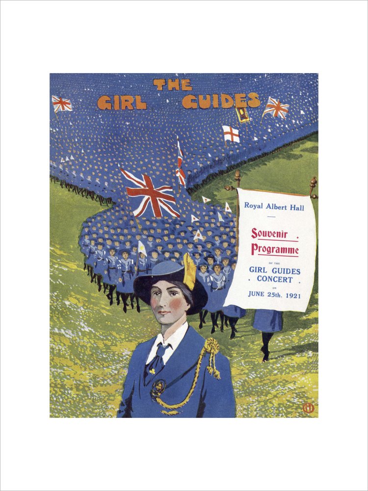 Grand Choral Concert by the Girl Guides Art Print