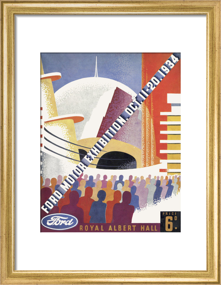 Ford Motor Exhibition Art Print