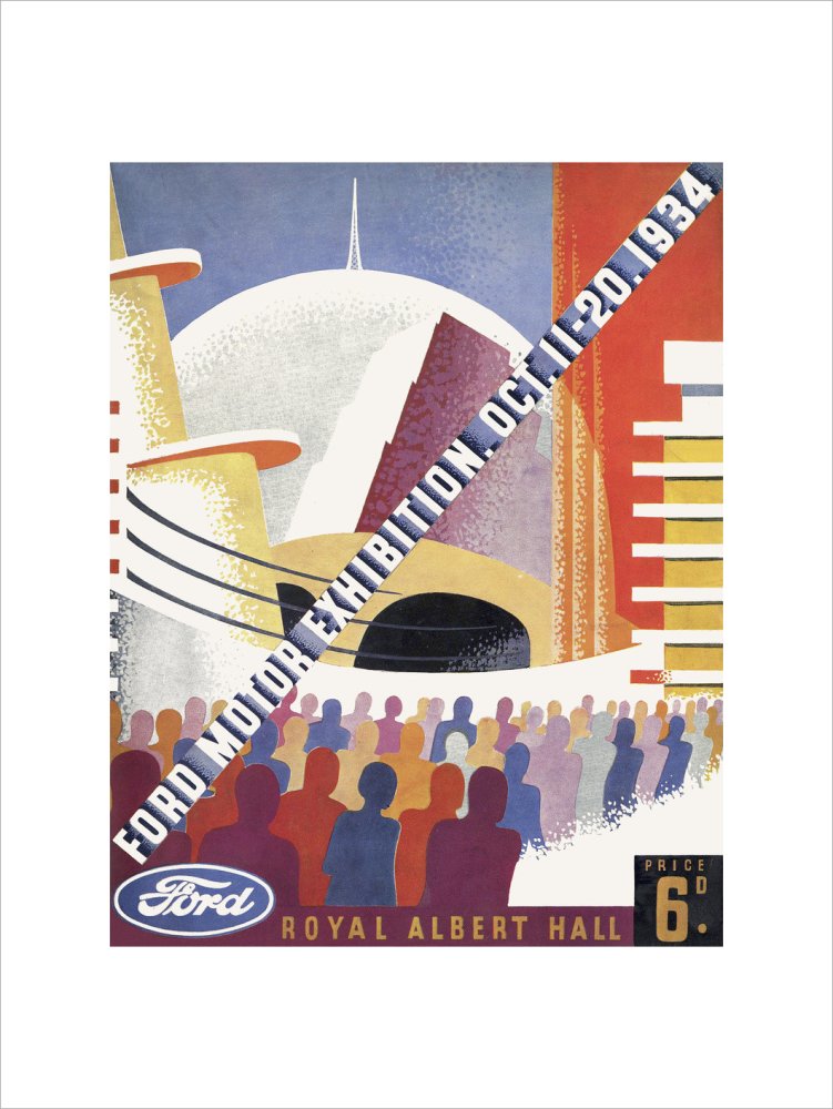 Ford Motor Exhibition Art Print