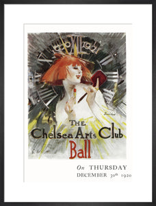 The Chelsea Arts Club Annual Ball 'Long Ago' Art Print