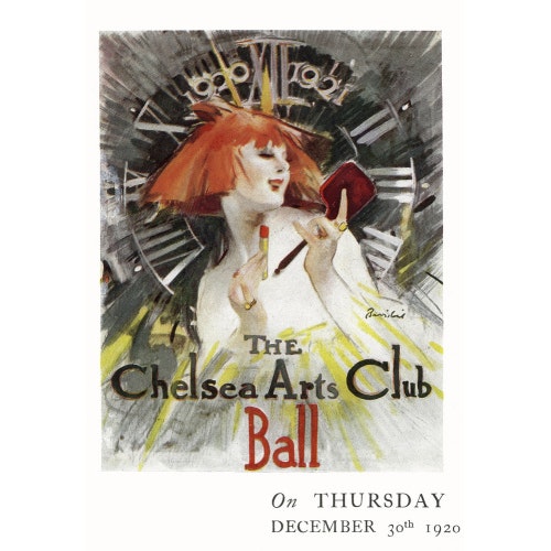 Programme for The Chelsea Arts Club Annual Ball - 'Long Ago' - Royal Albert Hall