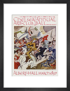 The Chelsea Arts Club Annual Ball 'Pre-Historic' Art Print