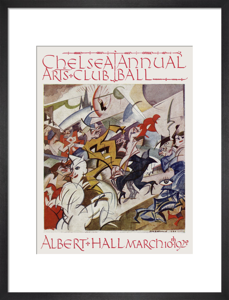 The Chelsea Arts Club Annual Ball 'Pre-Historic' Art Print
