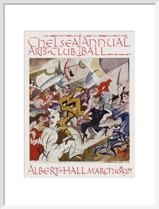 The Chelsea Arts Club Annual Ball 'Pre-Historic' Art Print