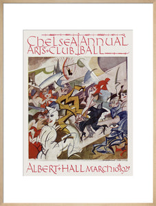 The Chelsea Arts Club Annual Ball 'Pre-Historic' Art Print