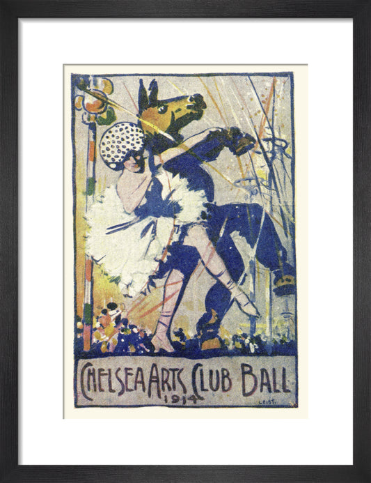 The Chelsea Arts Club Annual Ball 'Old English' Art Print