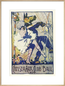 The Chelsea Arts Club Annual Ball 'Old English' Art Print