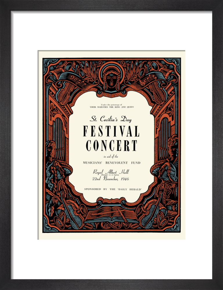 St. Cecilia's Day Festival Concert Art Print
