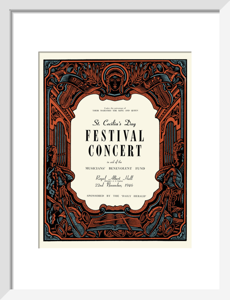 St. Cecilia's Day Festival Concert Art Print