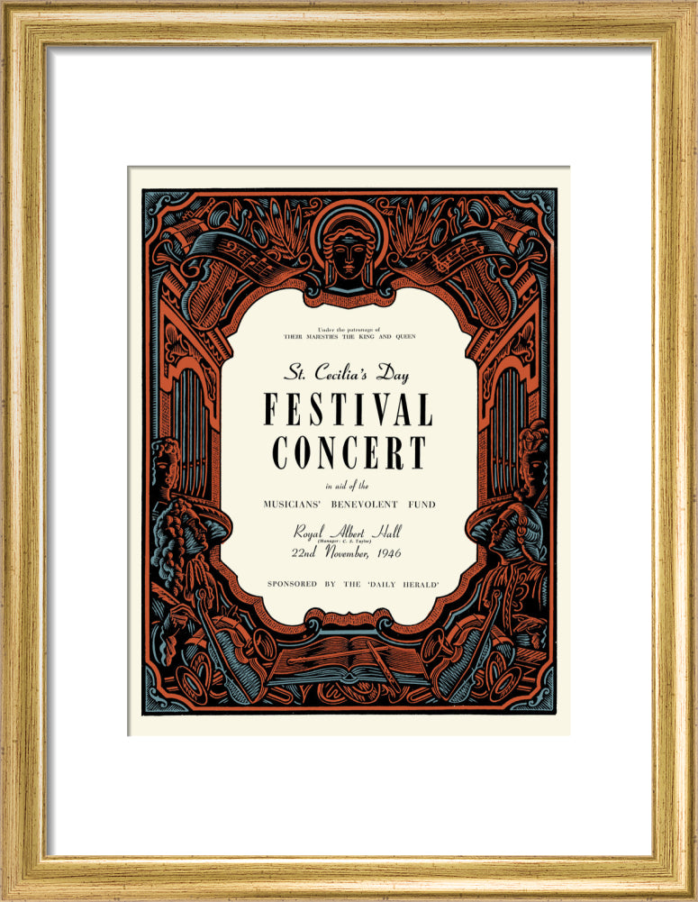 St. Cecilia's Day Festival Concert Art Print