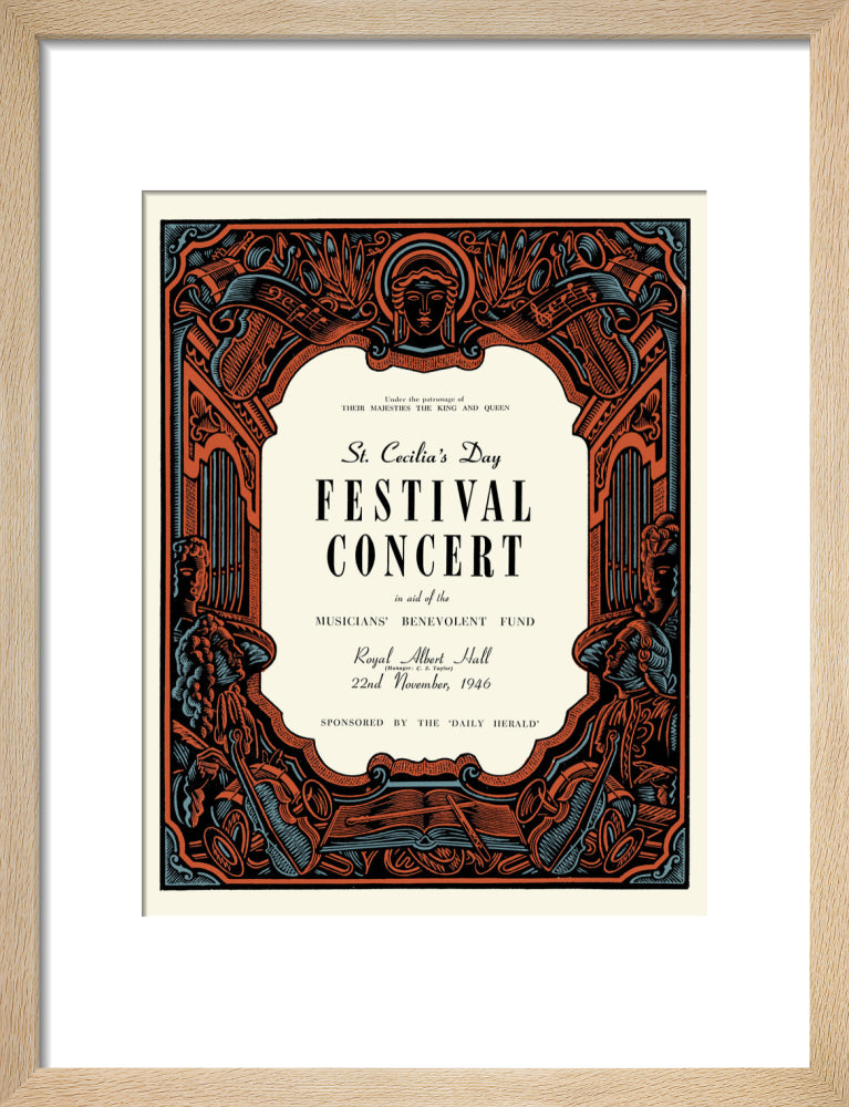 St. Cecilia's Day Festival Concert Art Print