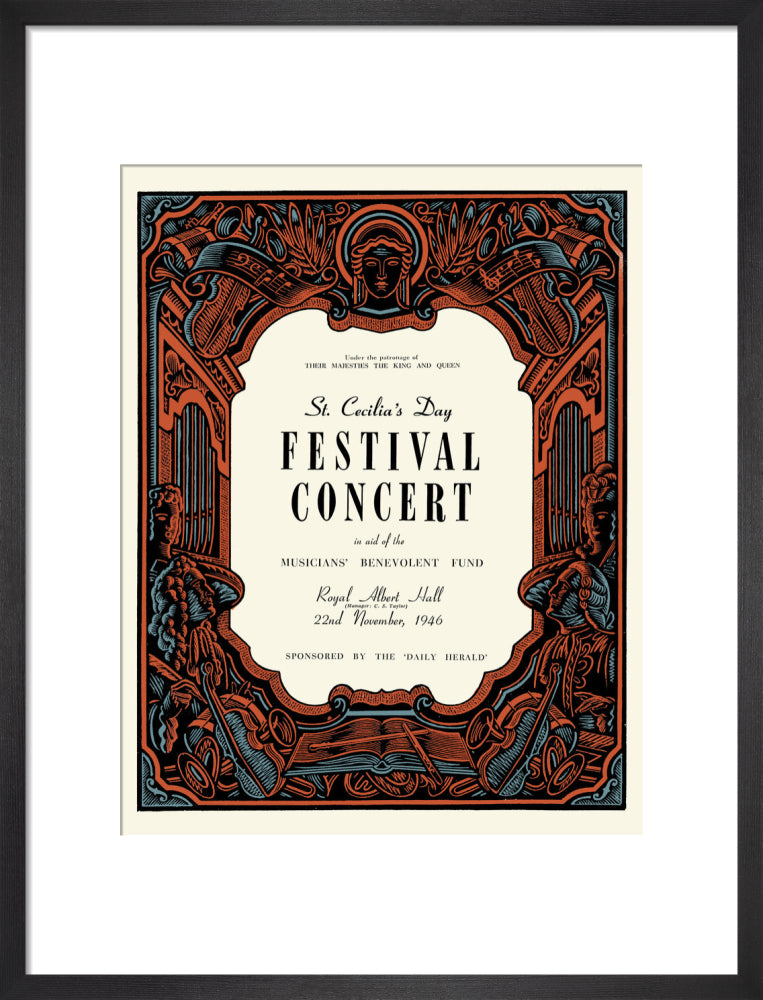 St. Cecilia's Day Festival Concert Art Print