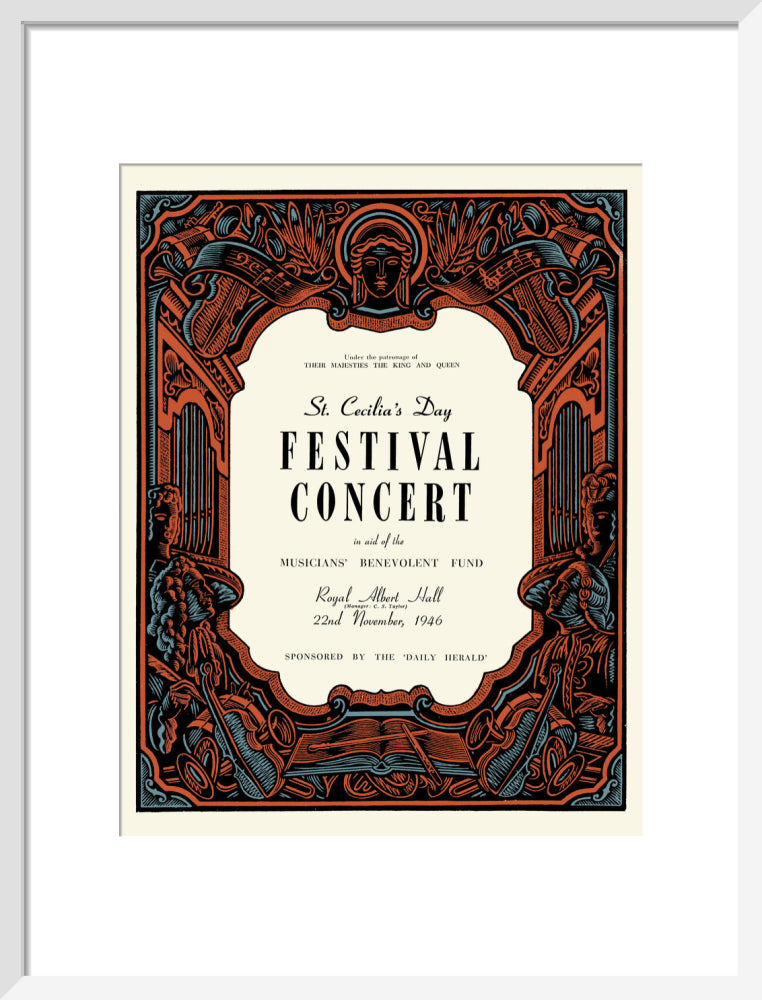 St. Cecilia's Day Festival Concert Art Print
