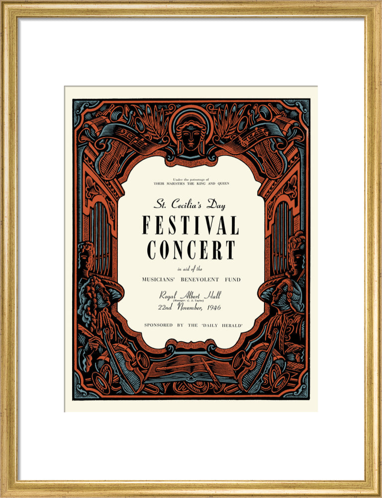 St. Cecilia's Day Festival Concert Art Print