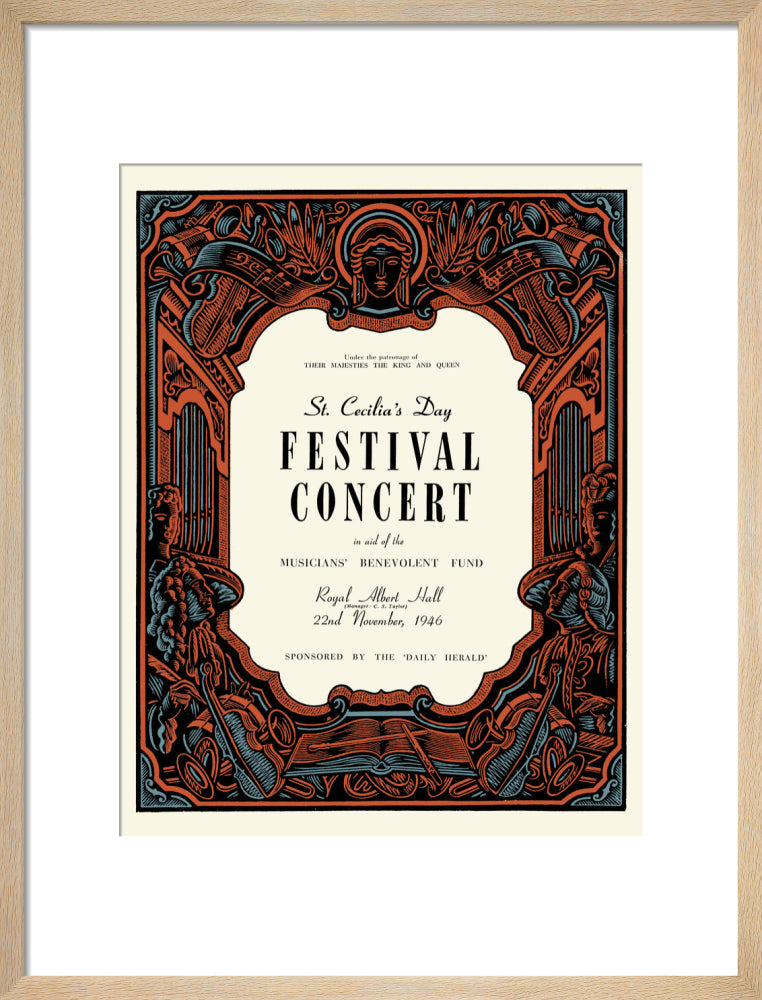 St. Cecilia's Day Festival Concert Art Print