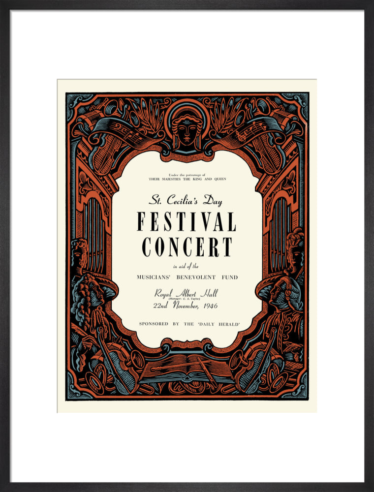 St. Cecilia's Day Festival Concert Art Print