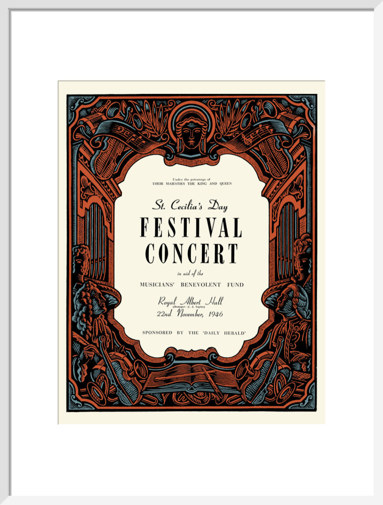 St. Cecilia's Day Festival Concert Art Print