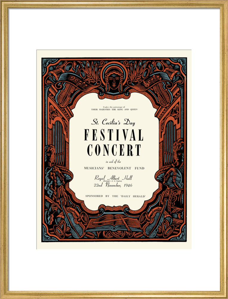 St. Cecilia's Day Festival Concert Art Print