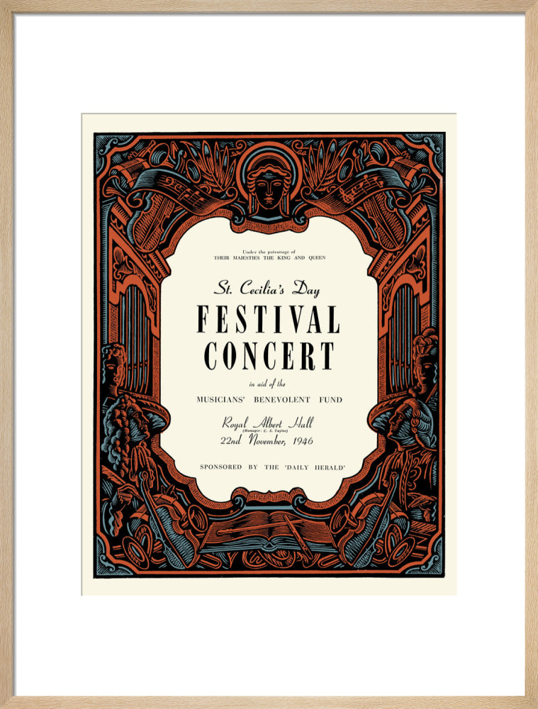 St. Cecilia's Day Festival Concert Art Print
