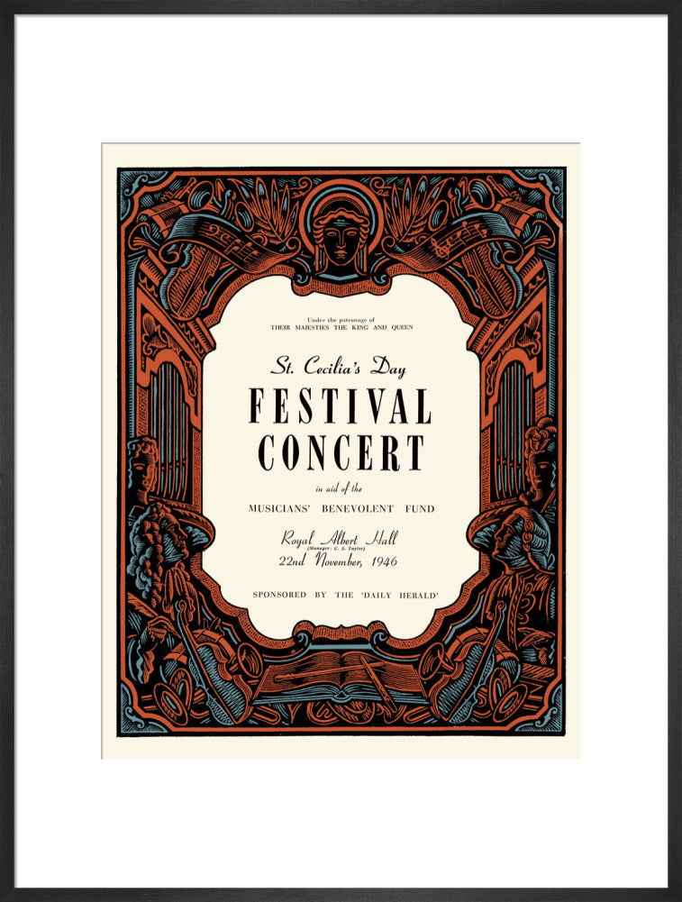 St. Cecilia's Day Festival Concert Art Print