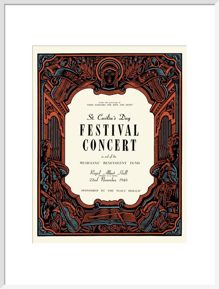 St. Cecilia's Day Festival Concert Art Print