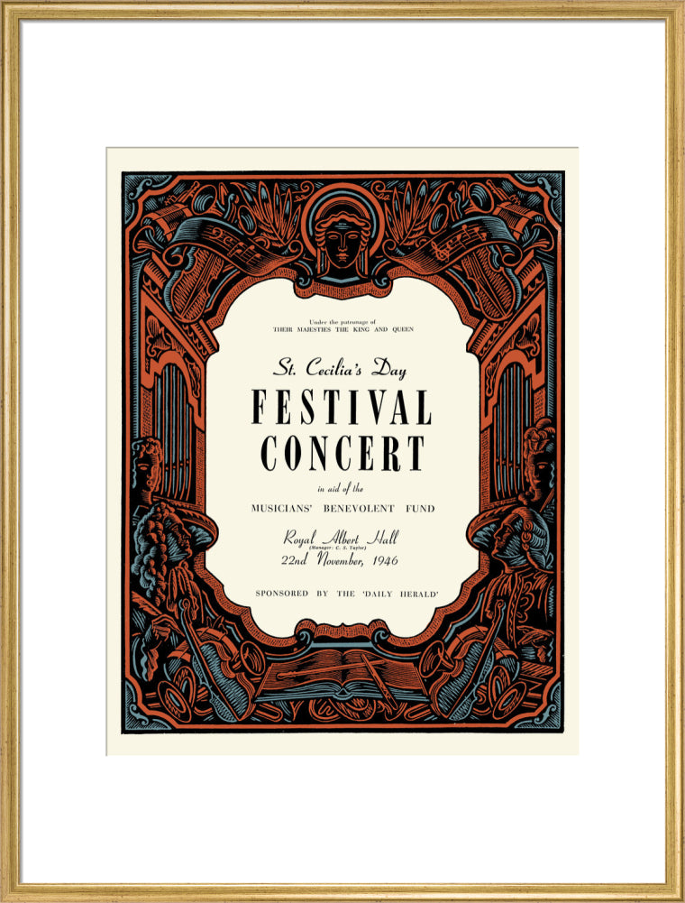 St. Cecilia's Day Festival Concert Art Print