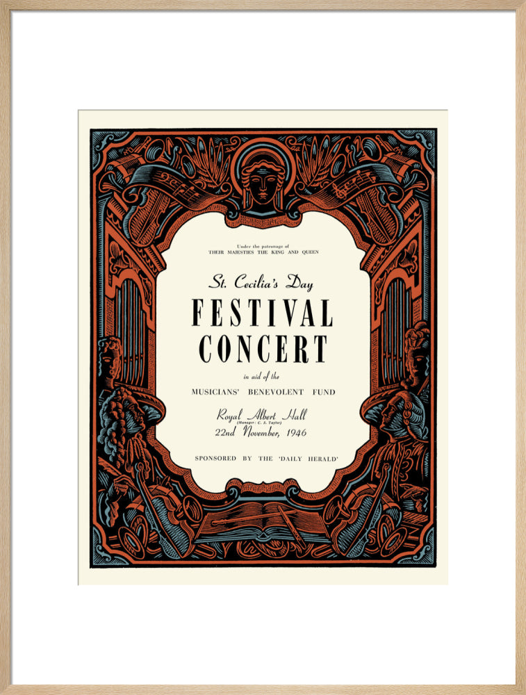St. Cecilia's Day Festival Concert Art Print