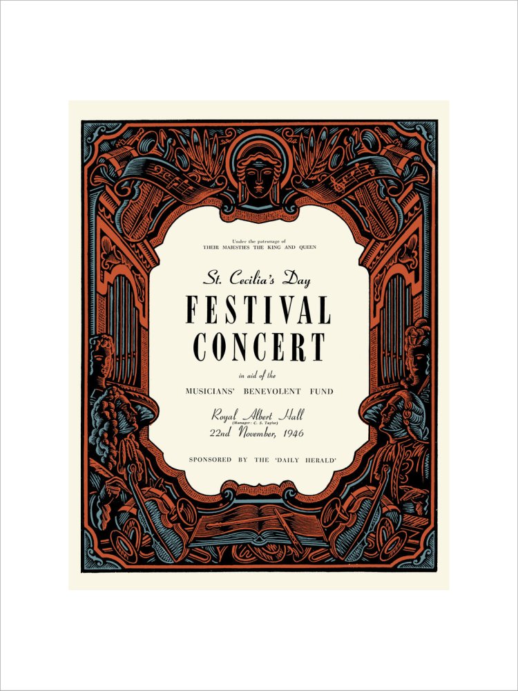 St. Cecilia's Day Festival Concert Art Print