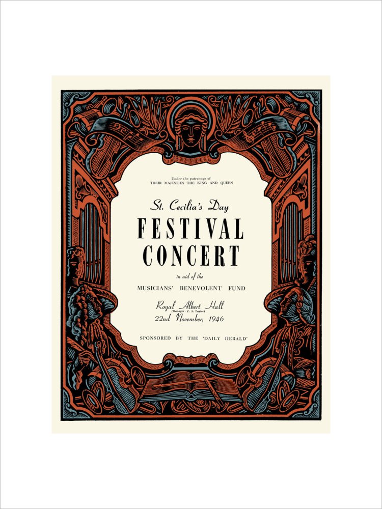 St. Cecilia's Day Festival Concert Art Print