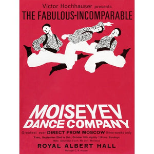 Handbill from Moiseyev Dance Company, 22 September - 10 October 1964 - Royal Albert Hall